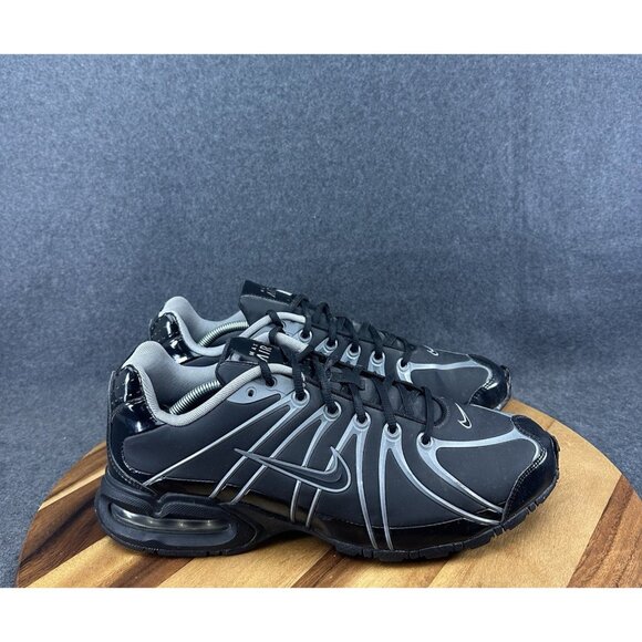 Nike Air Max Torch 5 SL Mens size 13 Black Silver Athletic Sneakers 316125-010 - Picture 1 of 12